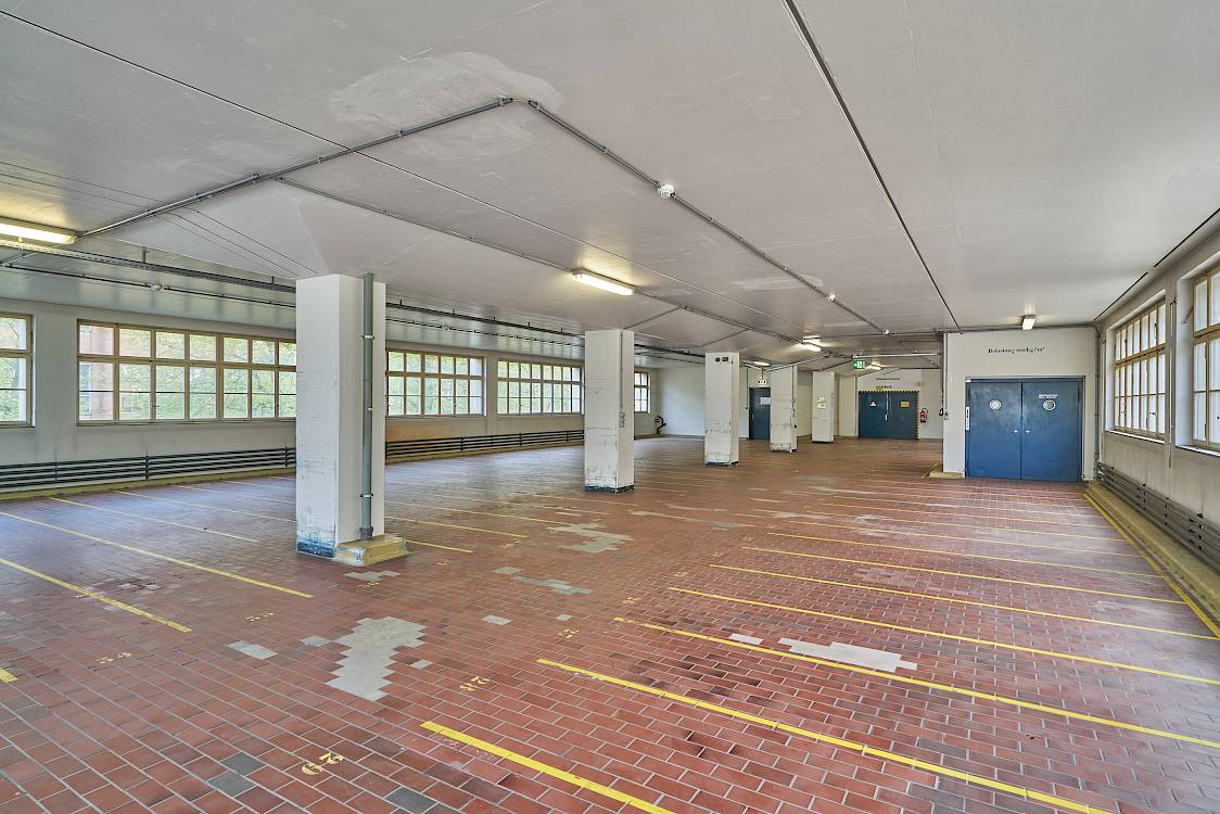 Räumlichkeiten im Kreislaufhaus vor der Sanierung
